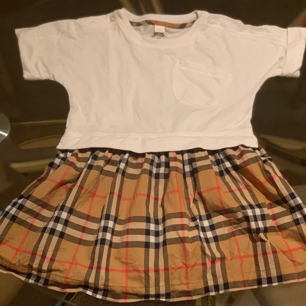 Girls Burberry Dress